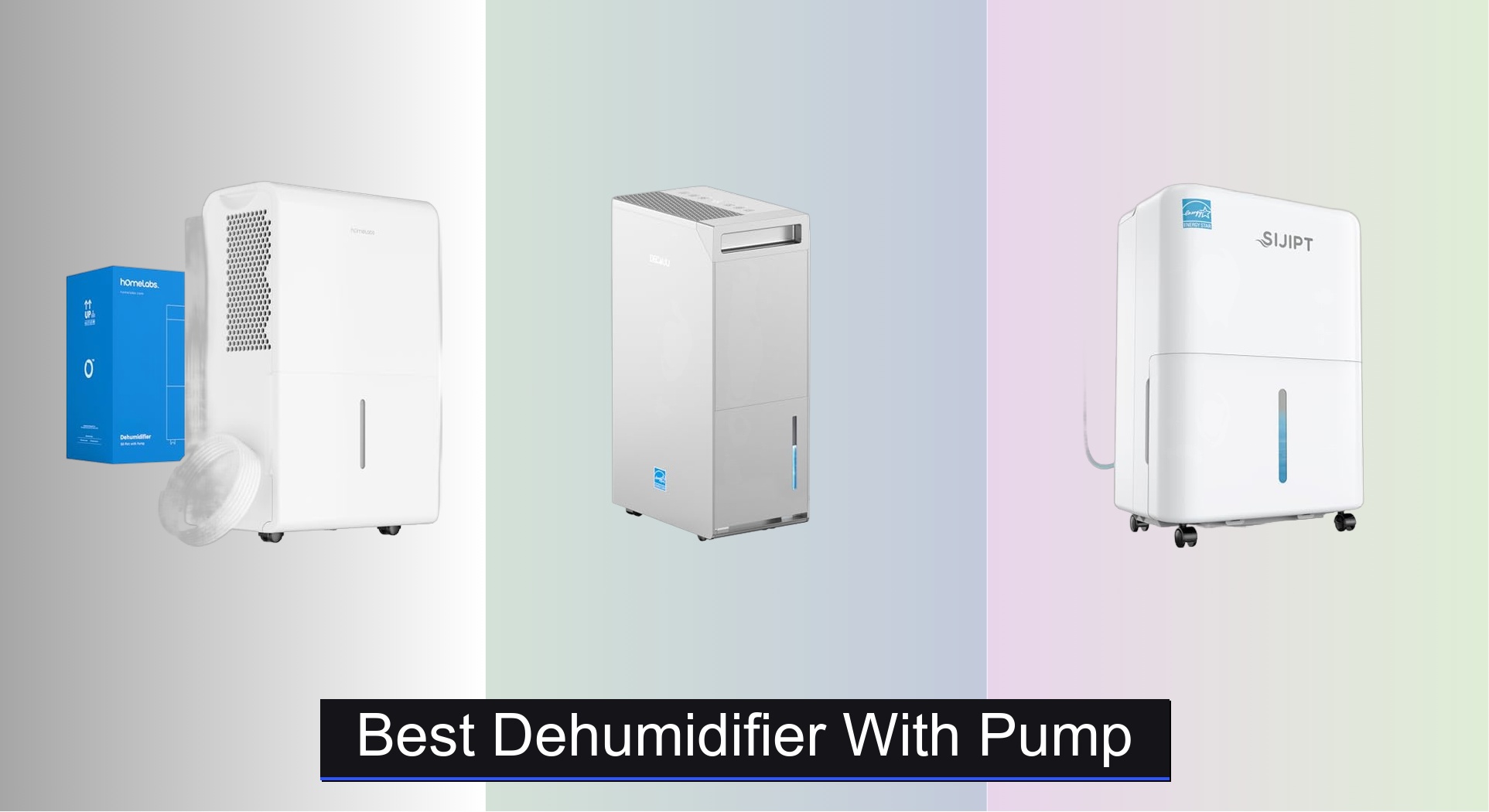 9 Best Dehumidifiers with Pump 2026
